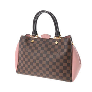 Louis Vuitton Damier Canvas Handbag Brittany Pink Magnolia